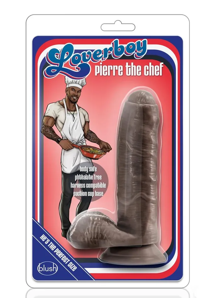Female Sex Toys Loverboy Loverboy Pierre The Chef Dildo with Balls