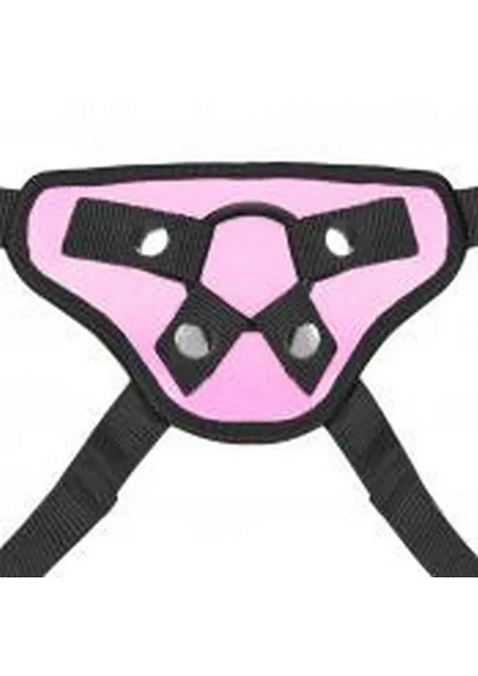 Female Sex Toys Lux Fetish Lux Fetish Pretty In Pink StrapOn Harness Adjustable Female Sex Toys Lux Fetish Lux Fetish Pretty In Pink StrapOn Harness Adjustable