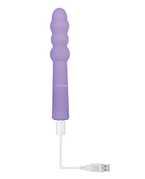 Gender X Bumpy Ride Purple Evolved Novelties INC Vibrators