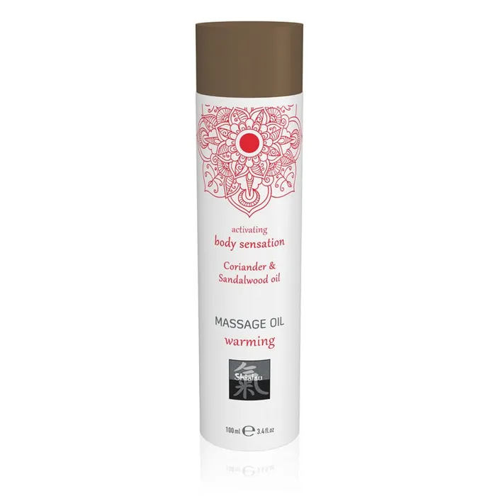 Hot Production Couples SHIATSU Massage Oil Warming Coriander Sandalwood Oil Scented 100 ml
