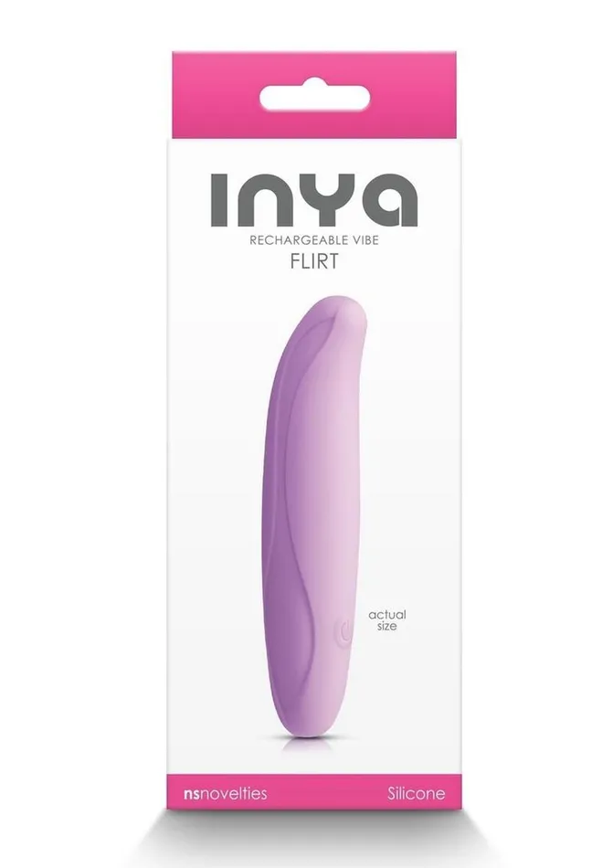 Inya Female Sex Toys Inya Flirt Rechargeable Silicone Vibrator