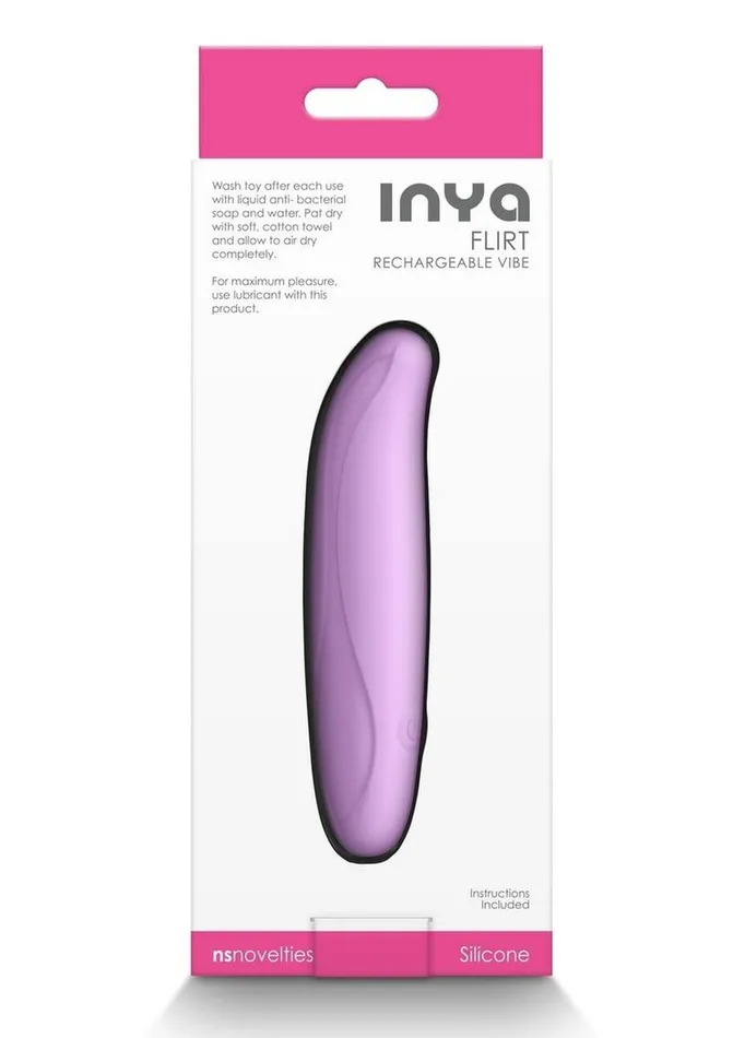 Inya Female Sex Toys Inya Flirt Rechargeable Silicone Vibrator