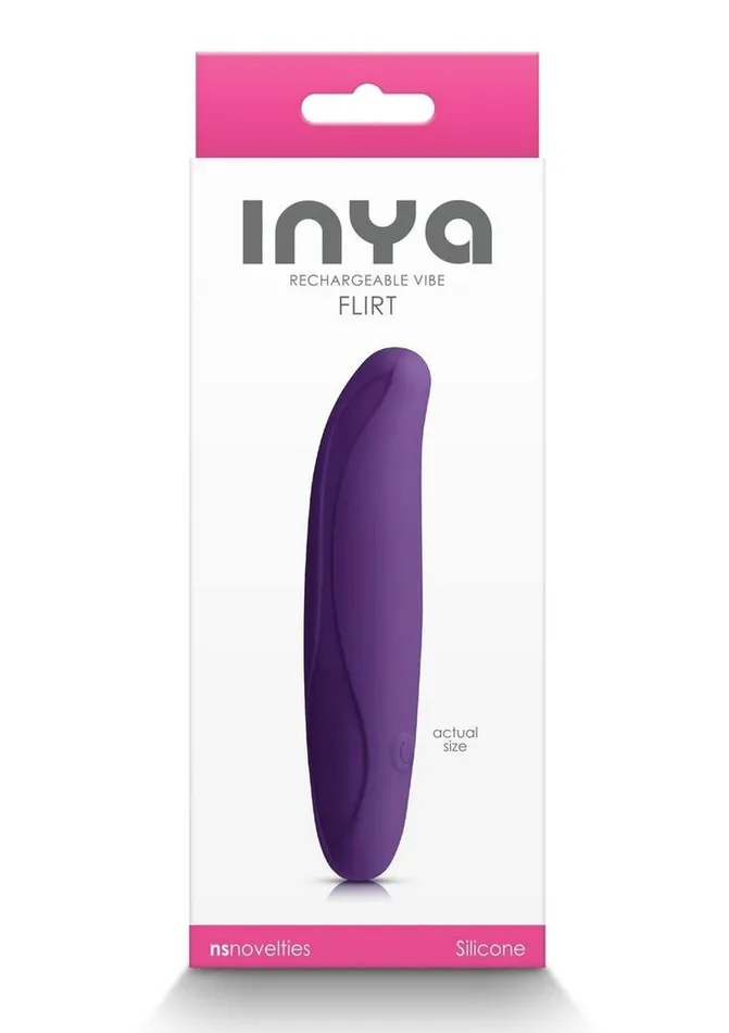 Inya Female Sex Toys Inya Flirt Rechargeable Silicone Vibrator