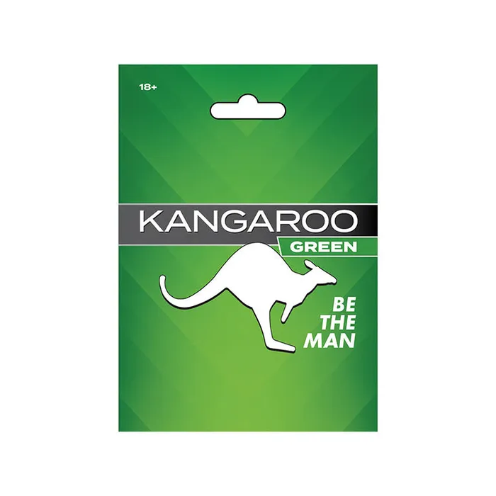Kangaroo Green Supplement 1pk Kangaroo Vibrators