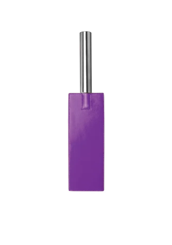 Leather Paddle Purple Shots Ouch Vibrators