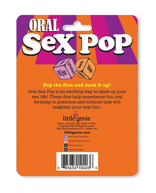 Little Genie Productions LLC Couples Oral Sex Pop Dice Couples Game Little Genie Productions LLC Couples Oral Sex Pop Dice Couples Game