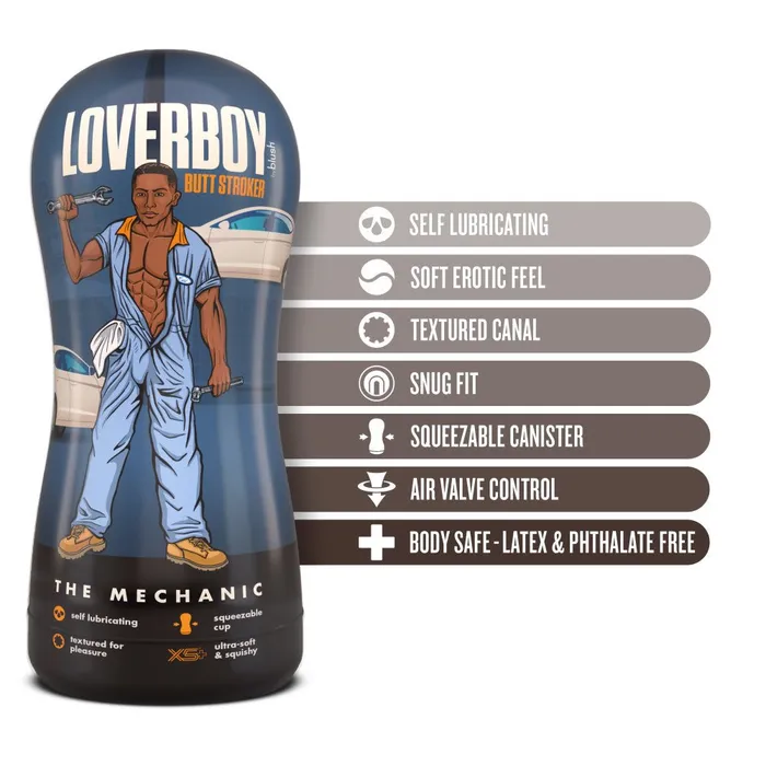 Loverboy The Mechanic Blush Novelties Dildos Loverboy The Mechanic Blush Novelties Dildos