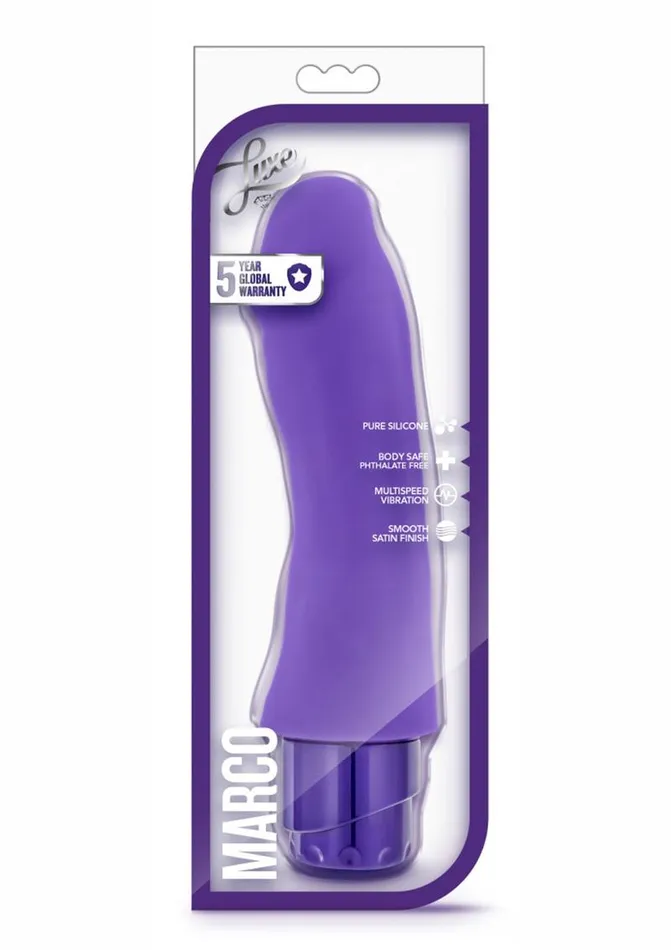 Luxe Marco Silicone Vibrating Dildo Luxe Female Sex Toys
