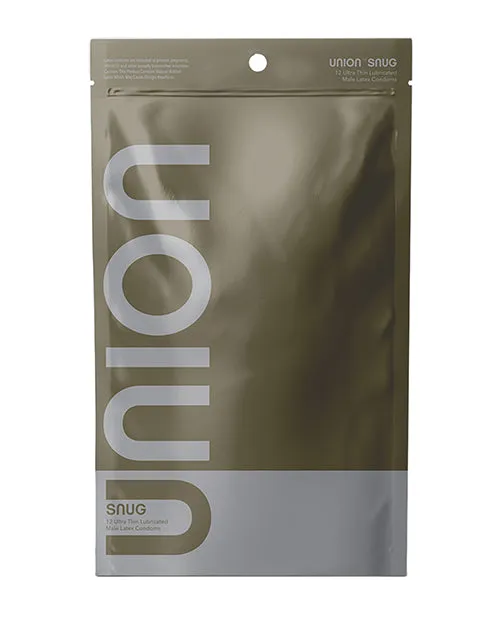 Male Sex Toys Union Snug Condom Pack of 12 Sooka INCunion Condoms