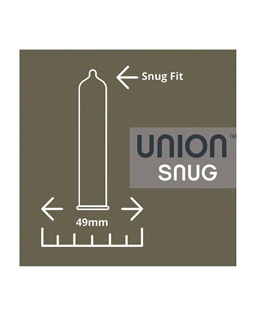 Male Sex Toys Union Snug Condom Pack of 12 Sooka INCunion Condoms