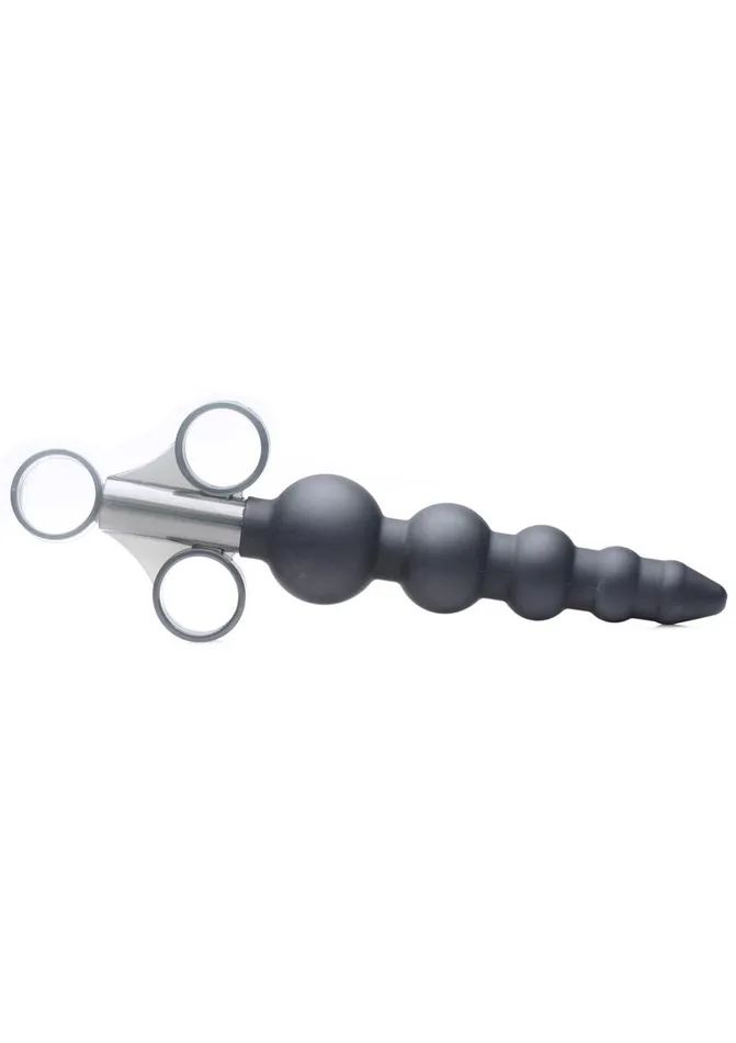 Master Series Male Sex Toys Master Series Silicone Graduated Beads Lubricant Launcher Master Series Male Sex Toys Master Series Silicone Graduated Beads Lubricant Launcher