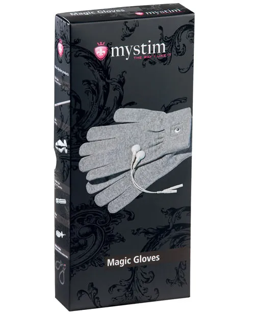Mystim eStim Magic Gloves Gray Mystim Gmbh Vibrators