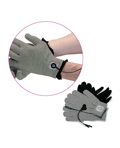Mystim eStim Magic Gloves Gray Mystim Gmbh Vibrators