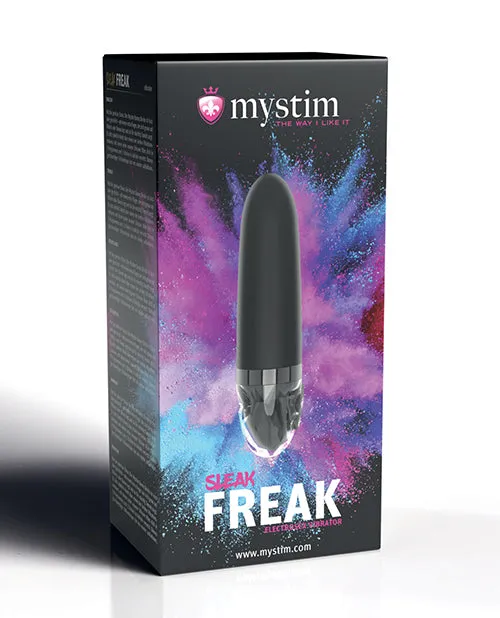 Mystim Gmbh Female Sex Toys Mystim Sleak Freak eStim Straight Vibrator Black Mystim Gmbh Female Sex Toys Mystim Sleak Freak eStim Straight Vibrator Black