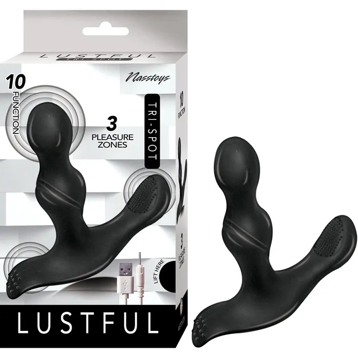 Nasstoys Anal Lustful TriSpot Black