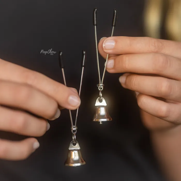 Nipple Clitoral Toys Spartacus Bell Nipple Clamps