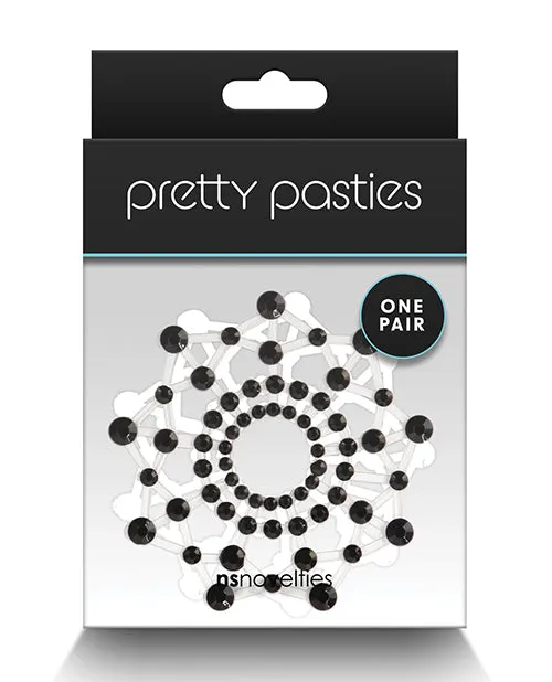Ns Novelties INC Anal Pretty Pasties Charm III Black