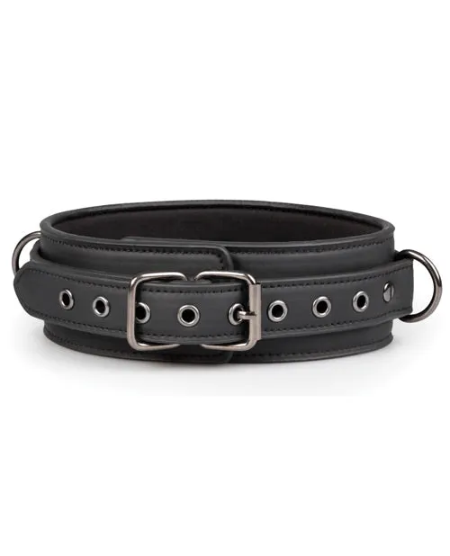Onedc Couples Easy Toys Fetish Set wCollar Ankle Wrist Cuffs Black