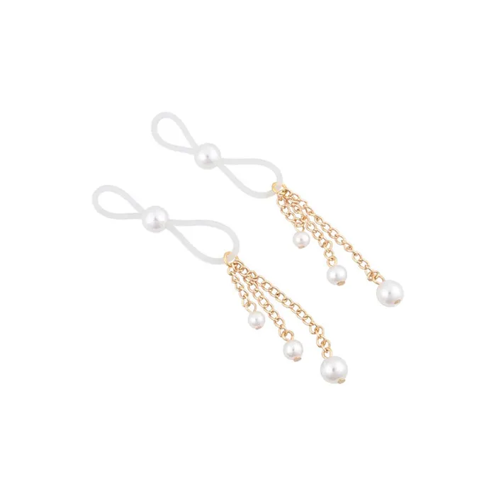 Pearl Nipple Ties Sex Mischief Nipple Clitoral Toys Pearl Nipple Ties Sex Mischief Nipple Clitoral Toys