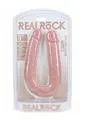 Real Rock Female Sex Toys Realrock Ultra Realistic Skin U Shaped Double Dildo Real Rock Female Sex Toys Realrock Ultra Realistic Skin U Shaped Double Dildo