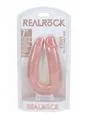 Real Rock Female Sex Toys Realrock Ultra Realistic Skin U Shaped Double Dildo