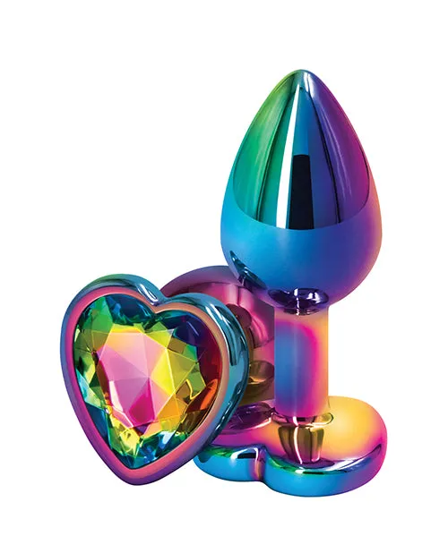 Rear Assets Mulitcolor Heart Ns Novelties INC Anal