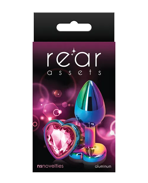 Rear Assets Mulitcolor Heart Ns Novelties INC Anal