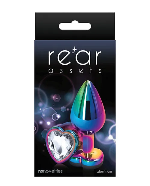 Rear Assets Mulitcolor Heart Ns Novelties INC Anal