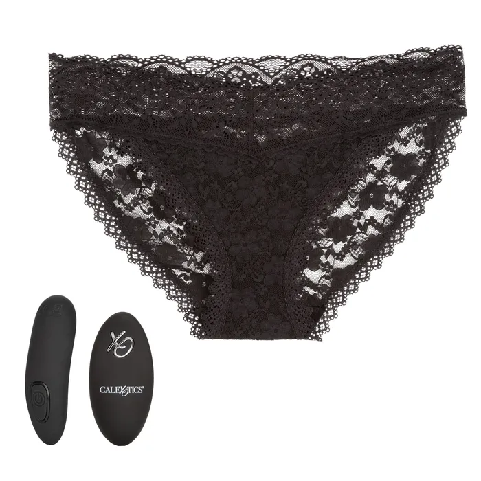 Remote Control Lace Panty Set Sm California Exotic Female Sex Toys