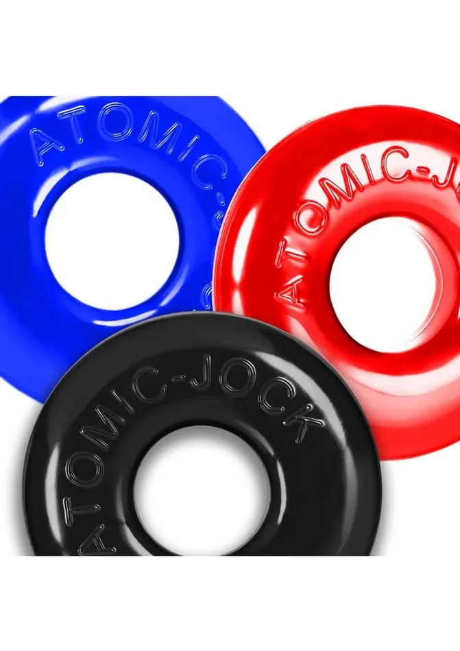 Ringer Max Cock Ring 3 Pack Assorted Oxballs Male Sex Toys