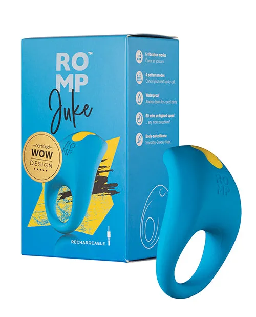 ROMP Juke Cockring Blue Wow Tech Vibrators