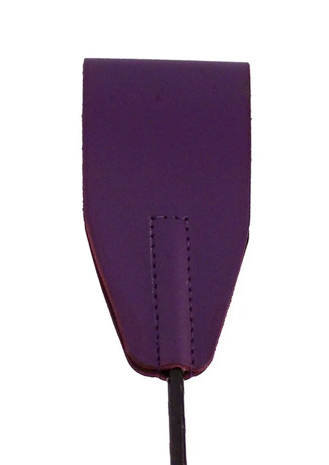 Rouge Restraints Rouge Fifty Times Hotter Leather Riding Crop