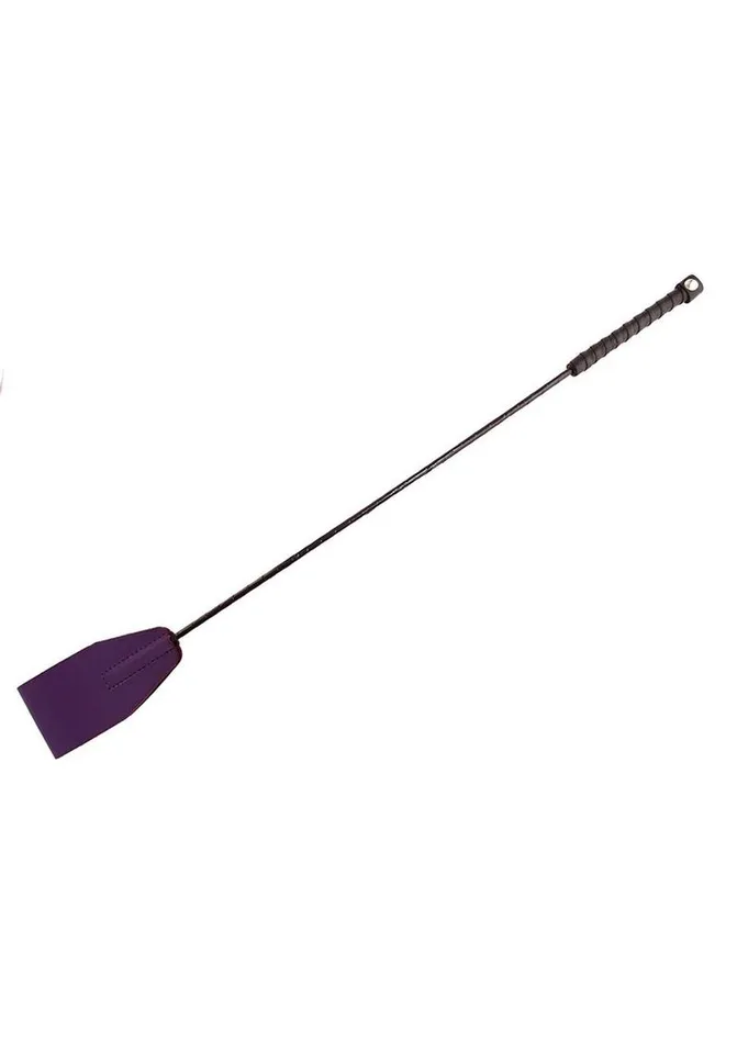 Rouge Restraints Rouge Fifty Times Hotter Leather Riding Crop
