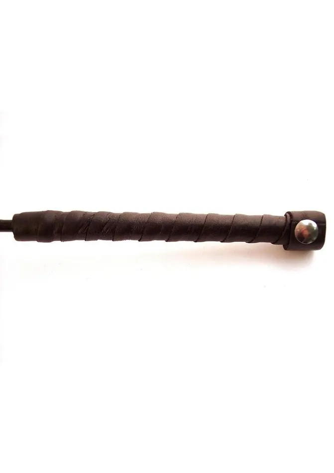 Rouge Restraints Rouge Fifty Times Hotter Leather Riding Crop