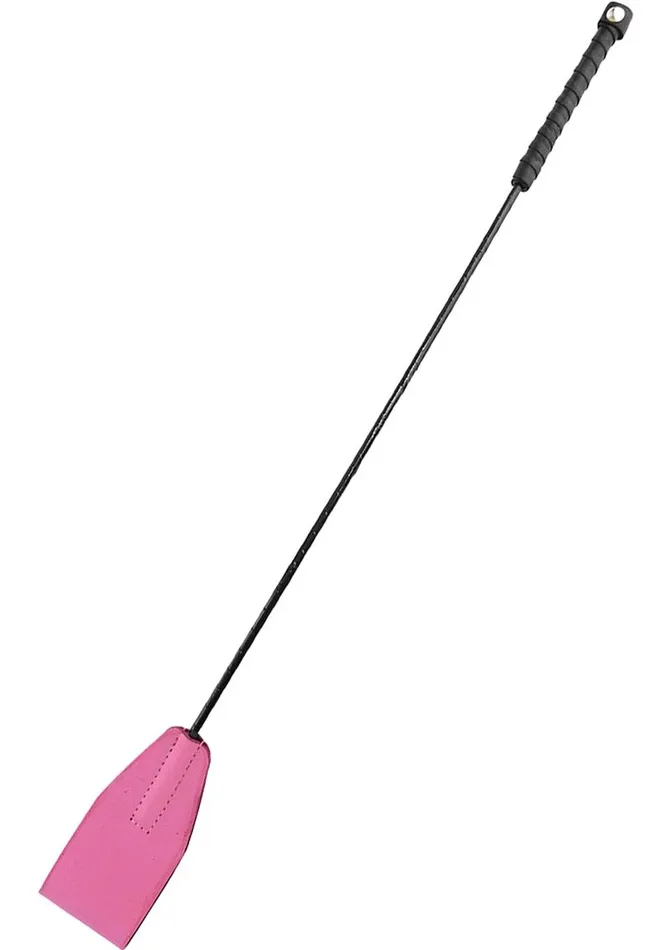 Rouge Restraints Rouge Fifty Times Hotter Leather Riding Crop