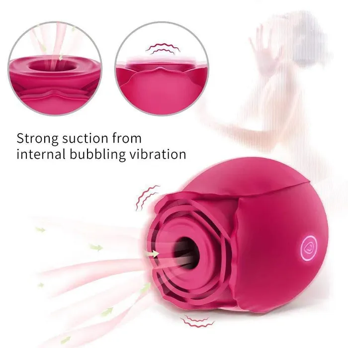 sex toys for us Vibrators Rose Shape Vagina Sucking Vibrator Intimate Good Nipple Sucker