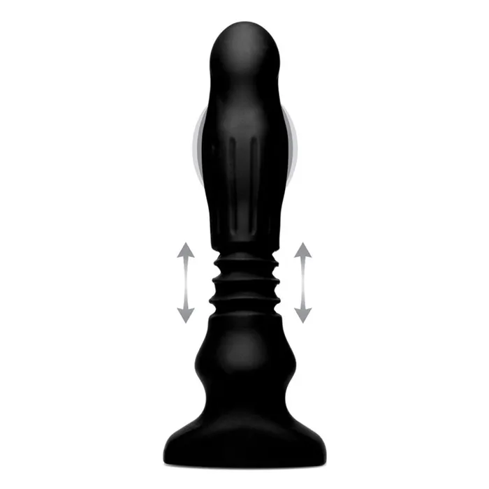 Silicone Swelling Thrusting Plug with Remote Control Lime Prometheus Male Sex Toys Silicone Swelling Thrusting Plug with Remote Control Lime Prometheus Male Sex Toys