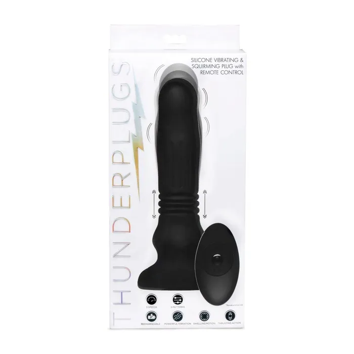 Silicone Swelling Thrusting Plug with Remote Control Lime Prometheus Male Sex Toys Silicone Swelling Thrusting Plug with Remote Control Lime Prometheus Male Sex Toys
