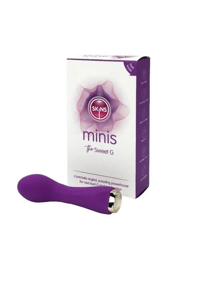 Skins Female Sex Toys Skins Minis The Sweet G Silicone Vibrator