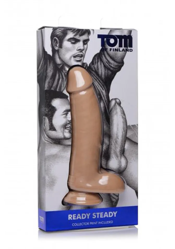 TOM OF FINLAND Female Sex Toys Tom Of Finland Ready Steady Realistic 1025in Dildo