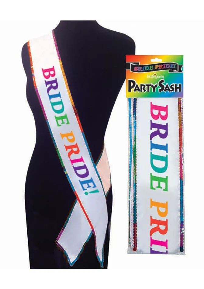 Vibrators Bride Pride Party Sash Sashes and Wearables