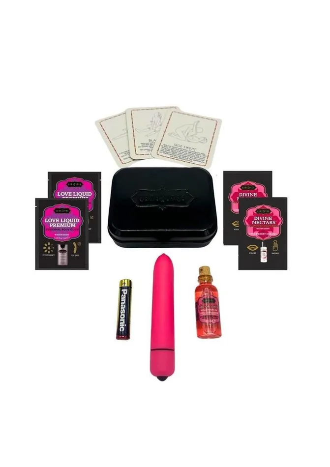 Vibrators Gift Sets and Travel Kits Kama Sutra Weekender Vibe Kit Strawberry Dreams Adult Sex Toy Vibrators Gift Sets and Travel Kits Kama Sutra Weekender Vibe Kit Strawberry Dreams Adult Sex Toy