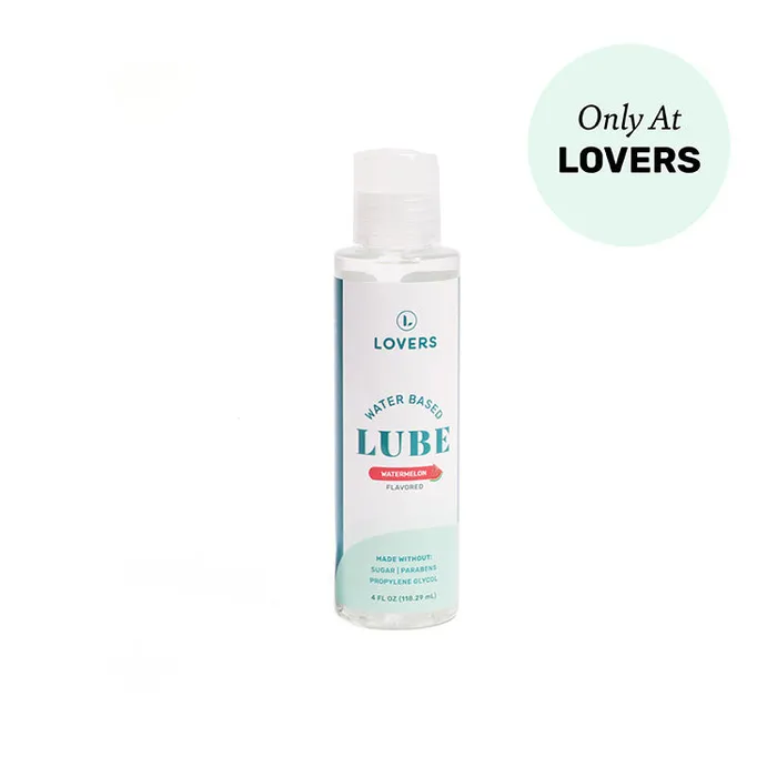Vibrators Lovers Watermelon Flavored Water Based Lube 4oz Lovers