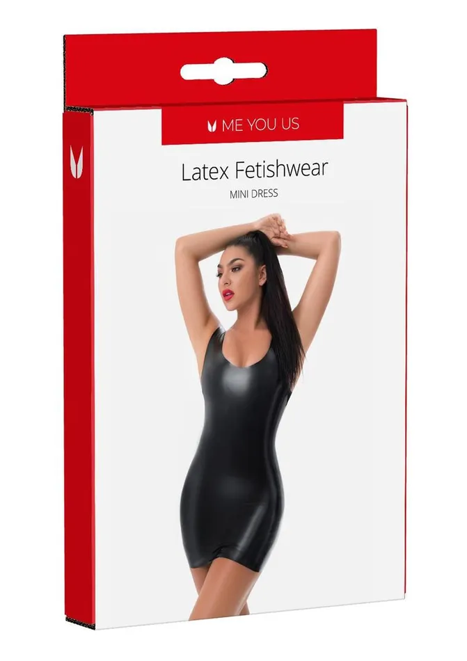 Vibrators Me You Us ME YOU US Latex Mini Dress