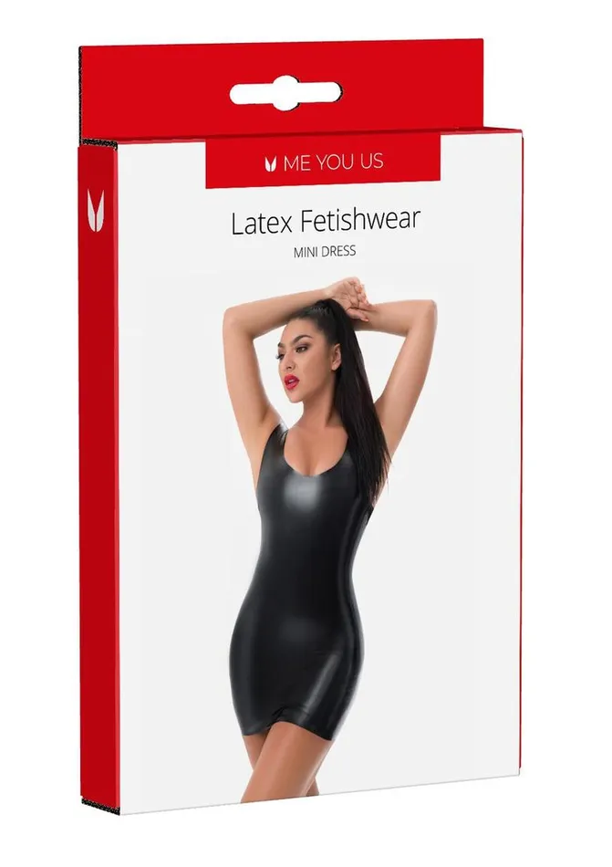 Vibrators Me You Us ME YOU US Latex Mini Dress