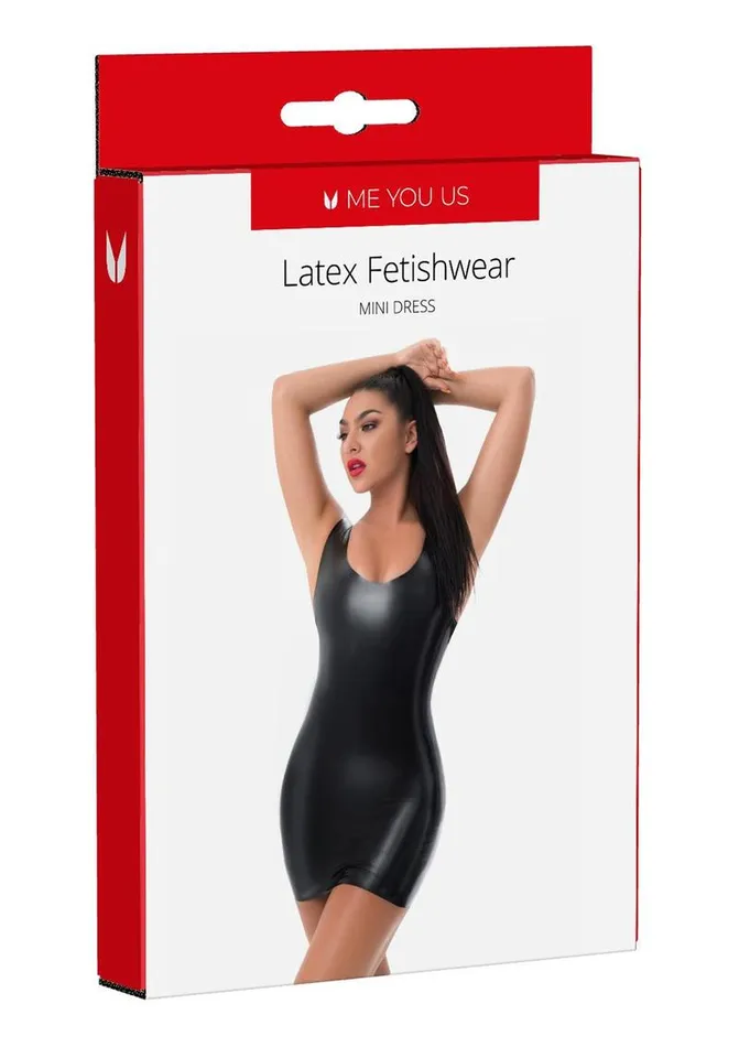 Vibrators Me You Us ME YOU US Latex Mini Dress