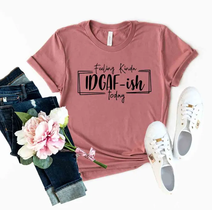 Vibrators Red Alcestis Feeling Kinda IDGAFish Today Shirt