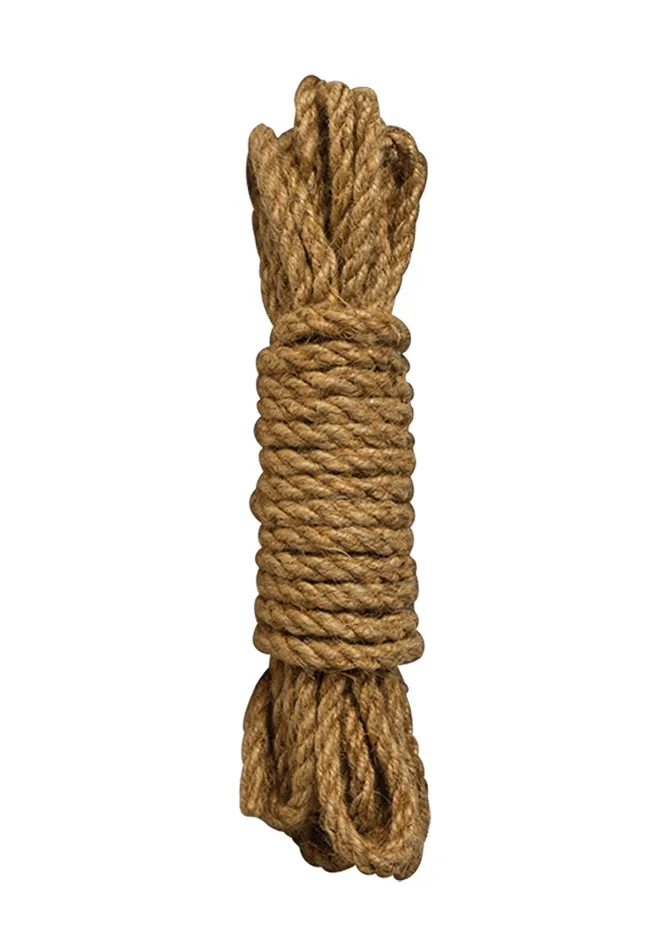 Vibrators Shibari Rope 5m Brown Shots Ouch