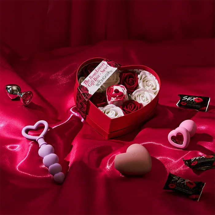 Vibrators XR Brands The Rose Lovers Gift Box