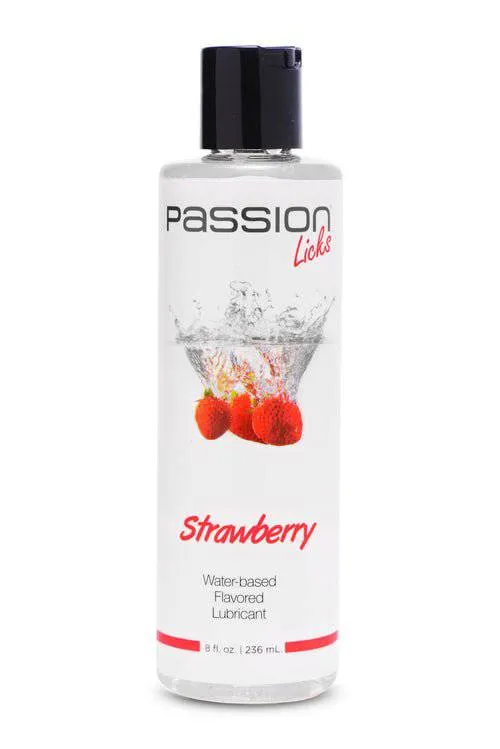 Viridian Leto Passion Licks Strawberry Water Based Flavored Lubricant 8 Fl Oz Lubricants Viridian Leto Passion Licks Strawberry Water Based Flavored Lubricant 8 Fl Oz Lubricants